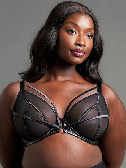 Curvy Kate Scandal Plunge Bra, Black, Black