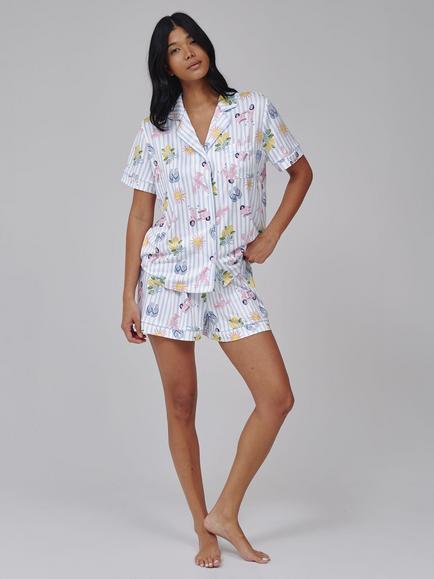 Loungeable Pyjama Set, Blue, Blue