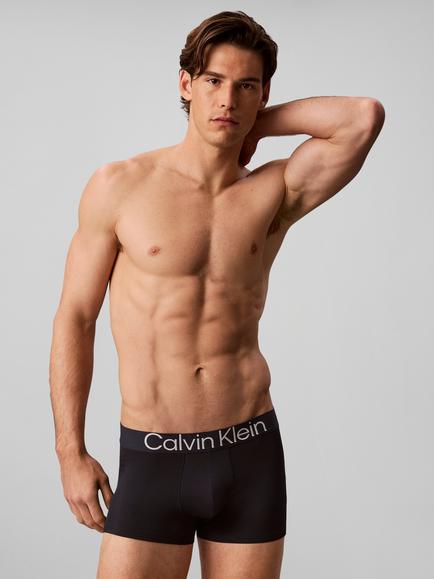 Calvin Klein Trunks, Pack of 3, Light Grey/Multi - view 2, Light Grey/Multi
