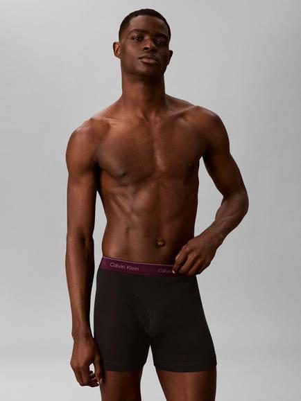 Calvin Klein Cotton Waistband Boxer Briefs, Pack of 5, Multi - view 2, Multi
