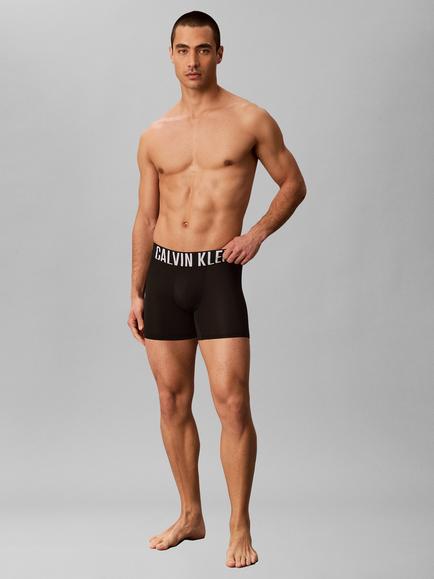 Calvin Klein Intense Power Air Boxer Briefs, Pack of 3, Black, Black