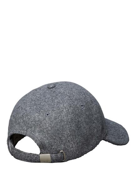 Calvin Klein Embroidered Logo Baseball Cap, Grey - view 2, Grey