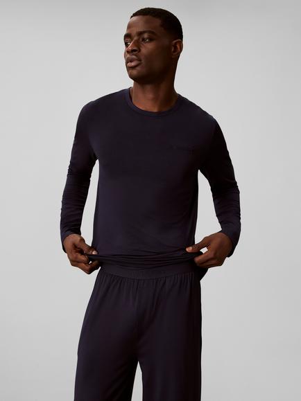 Calvin Klein Ultra Soft Modal Men's Lounge Set, Black - view 2, Black
