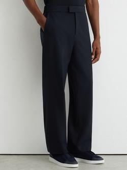Reiss Found Chinos, Navy, Navy