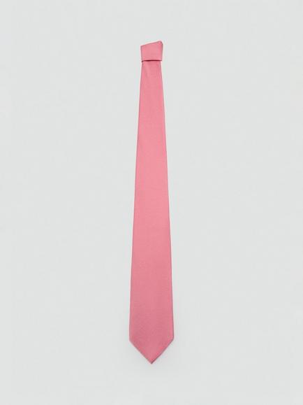 Mango Silk Rich Tie, Sky Blue, Pastel Pink
