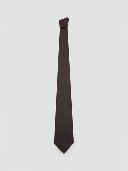 Mango Silk Rich Tie, Sky Blue, Brown