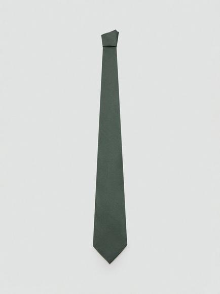 Mango Silk Rich Tie, Sky Blue, Green