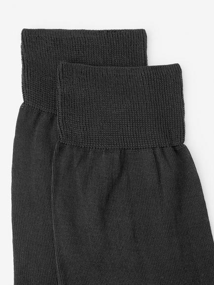 Mango Cotton Ankle Socks, Pack of 2, Black - view 2, Black