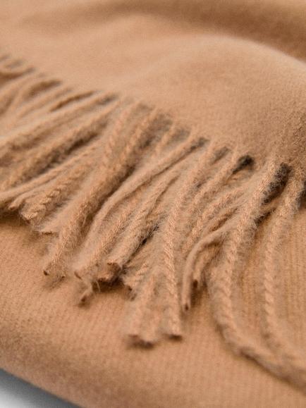 Mango Scarf, Camel - view 2, Camel