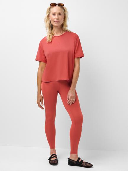 Sweaty Betty Scoop Neck Open Back Top, Terrazzored - view 2, Terrazzored