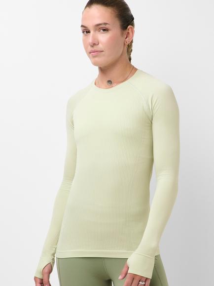 Sweaty Betty Long Sleeved Performance Top, Pastel Green, Pastel Green