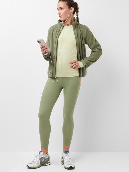 Sweaty Betty Long Sleeved Performance Top, Pastel Green - view 2, Pastel Green
