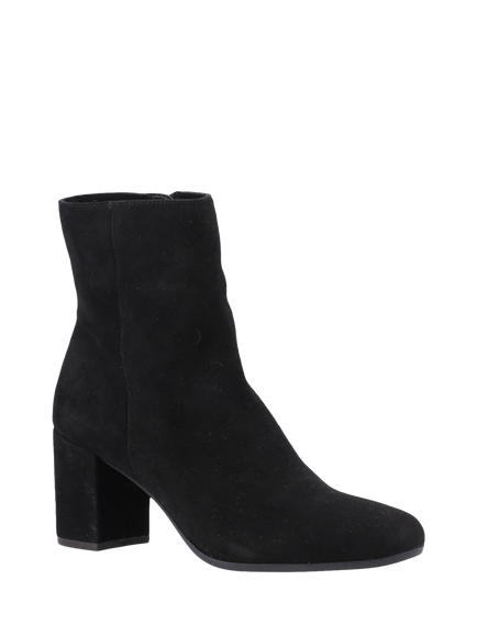 Hush Puppies Octavia Suede Ankle Boots, Black - view 2, Black