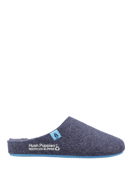 Hush Puppies Good Slipper Scuffs, Navy Blue