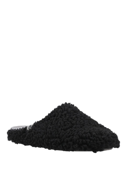 Hush Puppies Good Teddy Slipper Scuffs - view 2, Black