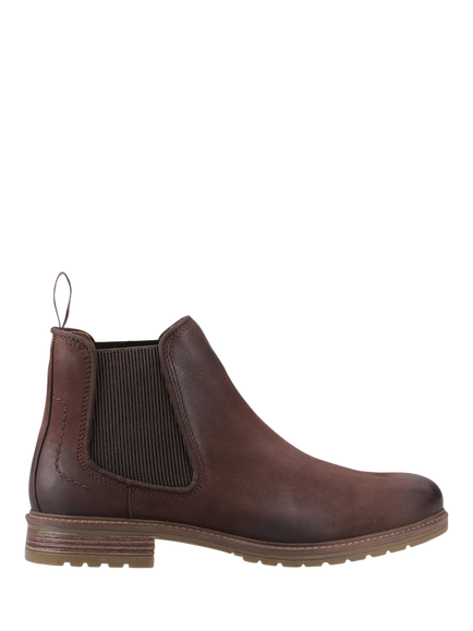 Hush Puppies Russell Leather Chelsea Boots, Dark Brown, Dark Brown