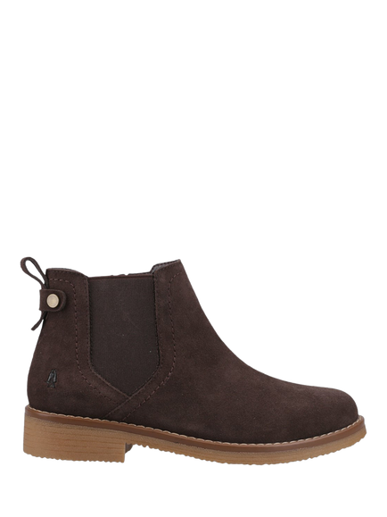 Hush Puppies Maddy Suede Ankle Boots, Chocolate