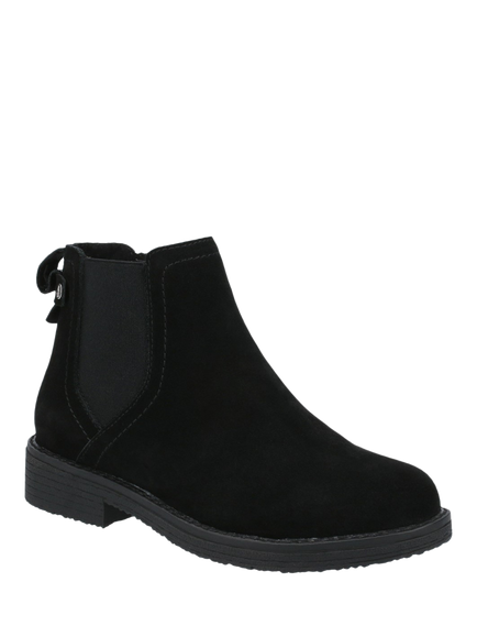 Hush Puppies Maddy Suede Ankle Boots - view 2, Black
