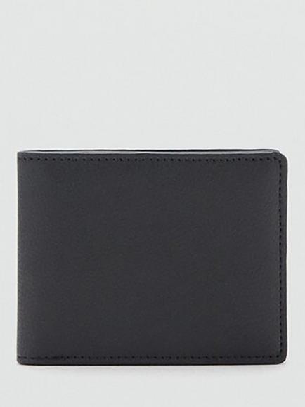 Mango Bi-Fold Wallet, Black, Black