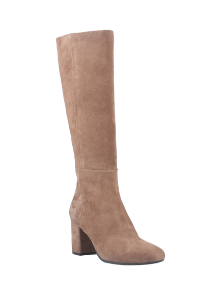 Hush Puppies Oprah Suede Knee High Boots - view 2, Mocha