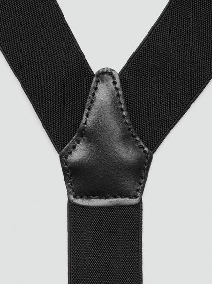 Mango Adjustable Braces, Black - view 2, Black