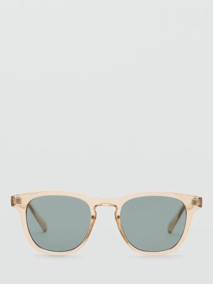 Mango Round Sunglasses, Ochre, Ochre