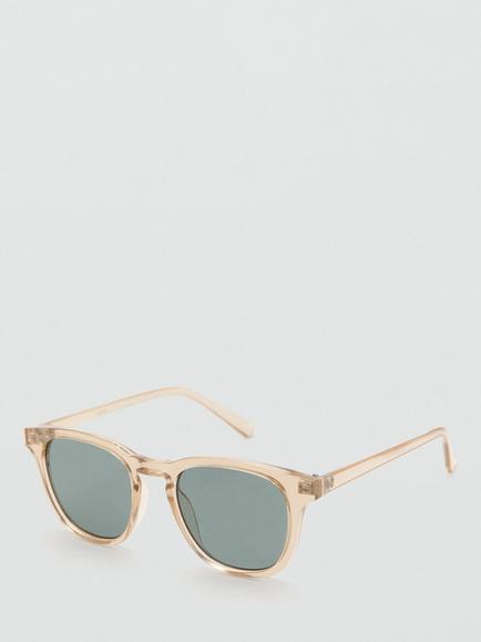 Mango Round Sunglasses, Ochre - view 2, Ochre