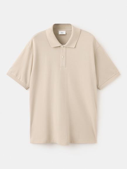 Mango Cotton Polo Shirt, Camel, Camel