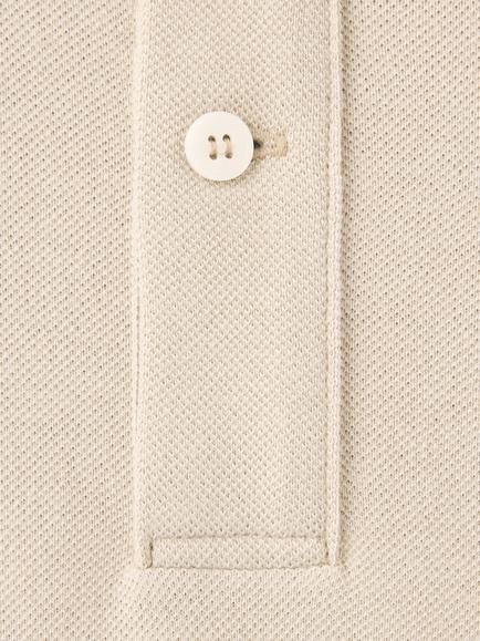 Mango Cotton Polo Shirt, Camel - view 2, Camel