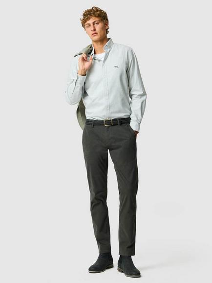 Rodd & Gunn Oxford Crossing Cotton Shirt - view 2, Fern