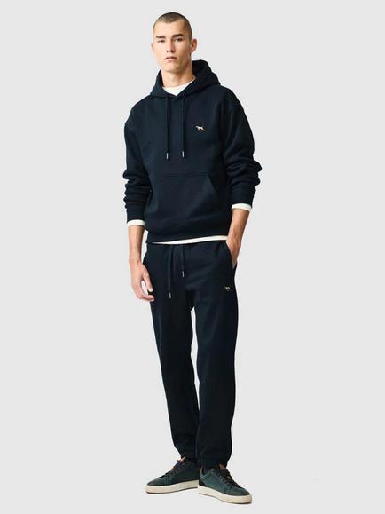 Rodd & Gunn Otago Cotton Blend Hoodie - view 2, Eclipse