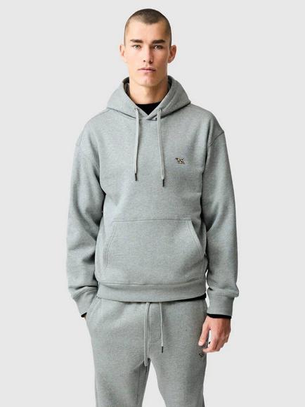 Rodd & Gunn Otago Cotton Blend Hoodie, Slate