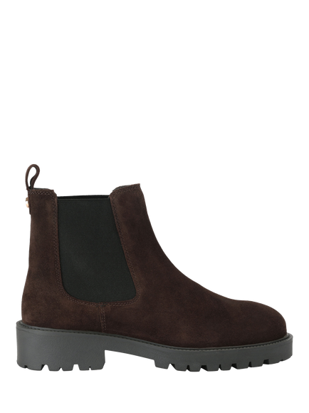 Carvela Amara Chelsea Suede Boots, Brown, Brown