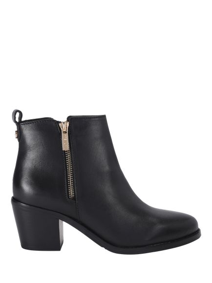Carvela Secilly Leather Ankle Boots, Black, Black