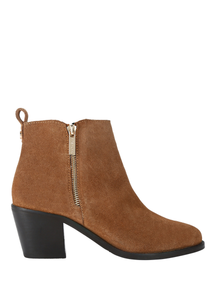Carvela Secilly Suede Ankle Boots, Tan, Tan