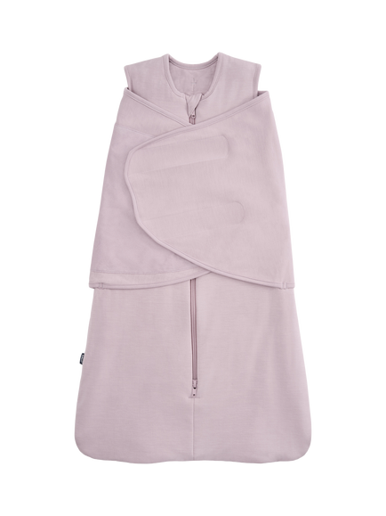 HALO SuperSoft Swaddle Baby Sleeping Bag, 1.5 Tog, Mauve, Mauve