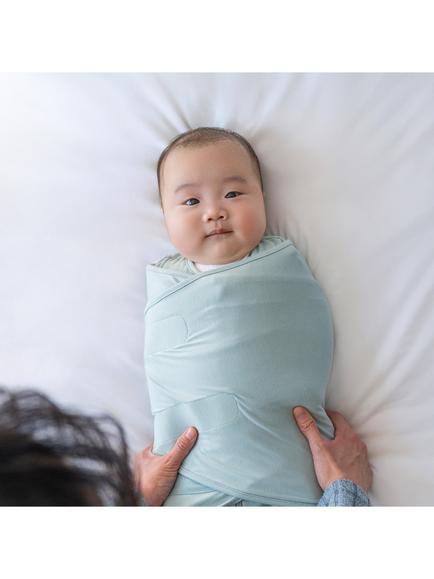 HALO SuperSoft Swaddle Baby Sleeping Bag, 1.5 Tog, Calm Sage - view 2, Calm Sage