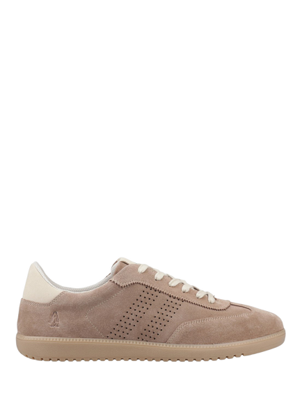Hush Puppies Beckett Lace Up Trainers, Beige, Beige
