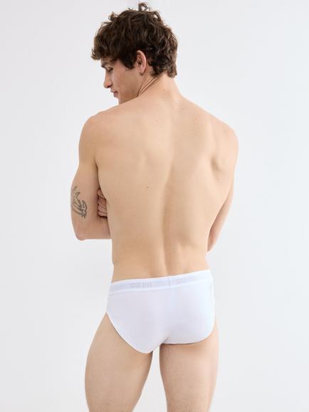 sloggi SLG Base Cotton Blend Briefs, Pack of 2, White - view 2, White