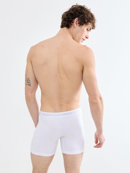 sloggi SLG Base Cotton Blend Boxer Shorts, White - view 2, White