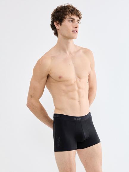 sloggi SLG Base Cotton Blend Trunks, Black, Black