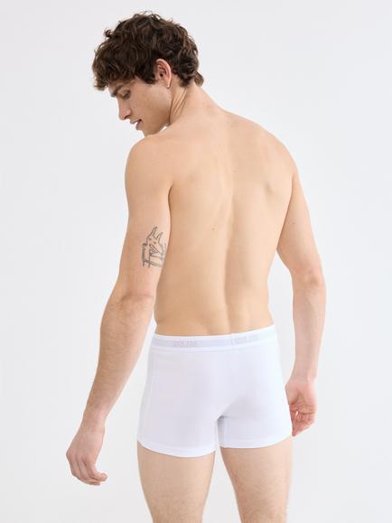 sloggi SLG Base Cotton Blend Trunks, White - view 2, White