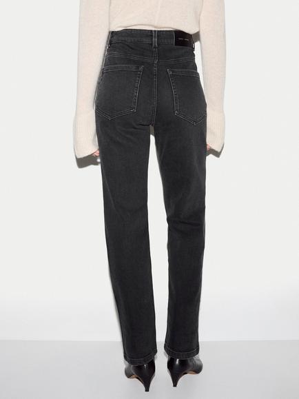 Jigsaw Winchester Slim Fit Jeans, Washed Black - view 2, Washed Black