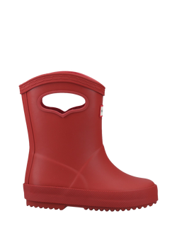 Hunter Kids' First Classic Wellington Boots, Military Red