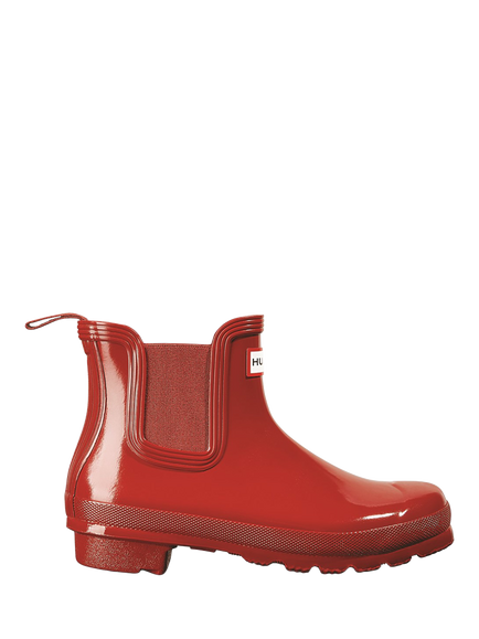 Hunter Original Chelsea Wellington Boots, Military Red, Military Red