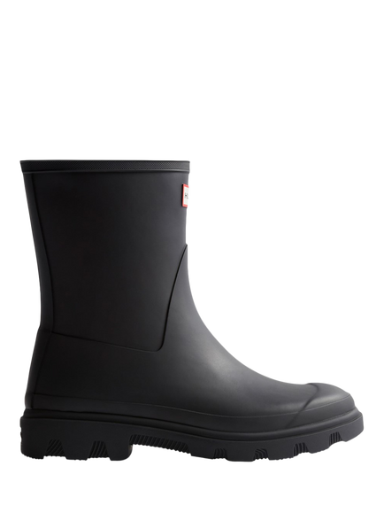 Hunter Unisex Downpour Short Wellington Boots, Black, Black