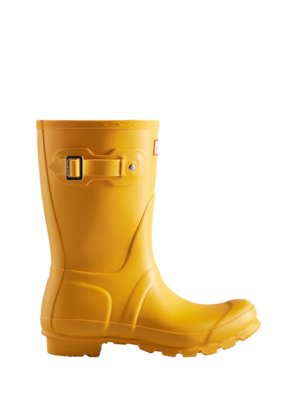 Hunter Original Short Rain Wellington Boots, Yellow