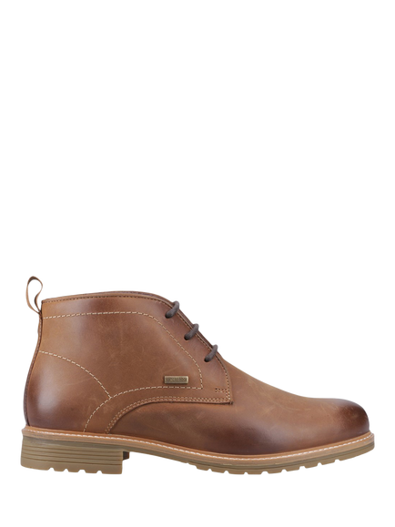 Hunter Jura Leather Waterproof Ankle Boots, Dark Tan