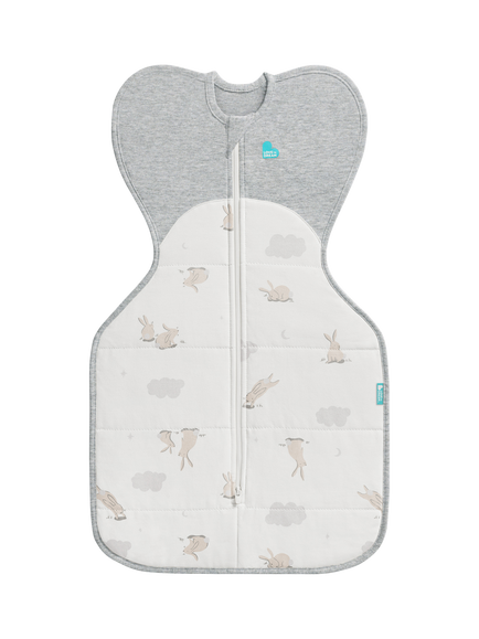 Love to Dream Swaddle Up Baby Sleeping Bag, 2.5 Tog, Cloud Bunnies, Cloud Bunnies