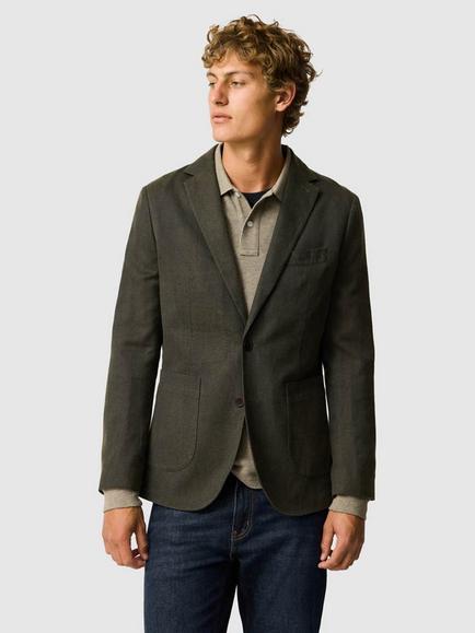 Rodd & Gunn Deveron Cotton Blend Blazer, Moss, Moss